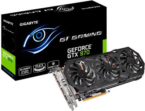 Grafička kartica PCI-E Gigabyte GeForce GTX 970 Windforce 3x, 4GB DDR5, DualDVI, HDMI, DP