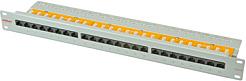 Roline Cat.6/ClassE 19" Patch Panel 24-porta UTP, sivi, 26.11.0355