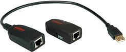 Roline USB2.0 produžni port preko RJ45 (do 50m), 12.04.1100