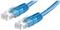Kabel mrežni Roline UTP Cat 5, 1.0m, (24AWG) High Quality, plavi