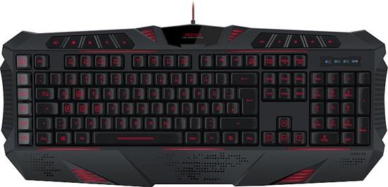 Tipkovnica SpeedLink Gaming Parthica Core, US, USB, crna