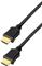 Transmedia HDMI braided cable with Ethernet 1,5m gold plugs
