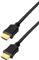 Transmedia HDMI braided cable with Ethernet 2m gold plugs, C210-2ZINL