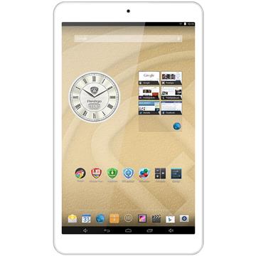 PRESTIGIO MultiPad Wize 3008 (8.0''IPS, 1280x800, 8GB, Android 4.4, QC1.2GHz, 1GB, 3800mAh, 2MP, WiFi,Pouch) White Retail
