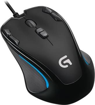 Miš Logitech G300s, optički, 2500dpi, crni, USB