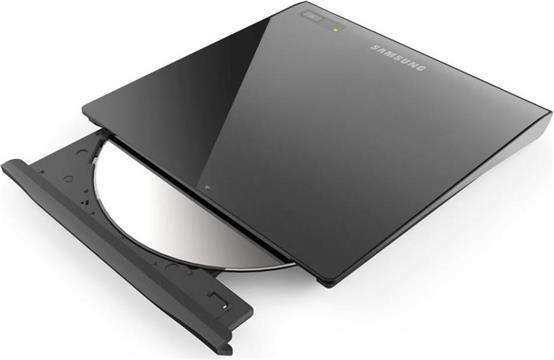 Eksterni optički uređaj DVD±RW, SAMSUNG SE-208GB Slim, 8x, crna, Dual layer, USB 2.0, retail