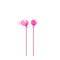 Slušalice Sony EX15LPPI in-ear 9 mm pink