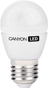 CANYON PE27FR3.3W230VW LED lamp, P45 shape, frosted, E27, 3.3W, 220-240V, 150°, 250 lm, 2700K, Ra>80, 50000 h