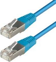 Kabel mrežni Transmedia S-FTP Cat5E (RJ45) 0,5m, plavi