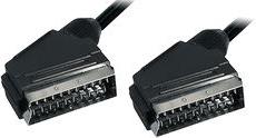 Transmedia Scart-plug to Scart-plug 1,5m