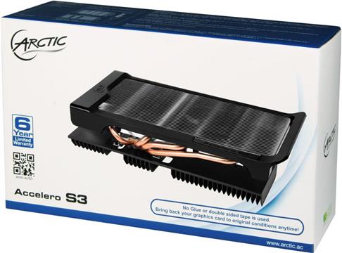 Hladnjak za GPU, Arctic Cooling Accelero S3, pasivni, VGA hlađenje