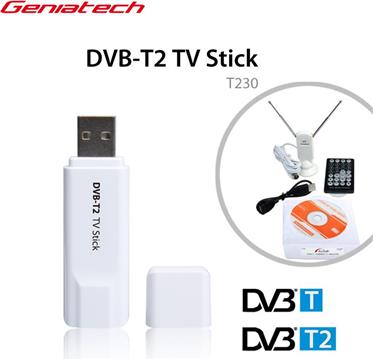 TV tuner, USB, GENIATECH MyGica TV Stick T230, HD DVB-T2/DVB-T DVB-C za PC