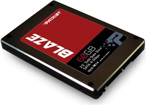 SSD Patriot Blaze R555/W535, 60GB, 7mm, 2.5" PB60GS25SSDR