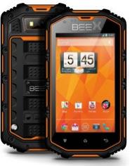 Mobitel BEEX MASSIVE SMART, 3,97'' multitouch, DualCore MT6572A 1.2GHz, 512MB RAM, 4GB Flash, Dual SIM, 2x kamera, otporan na udarce i vibracije, Android 4.2, crno/narančasti