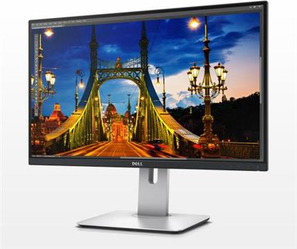 Monitor 25" LED Dell UltraSharp U2515H, 2560 x 1440 , IPS, anti-glare, 1000:1, 2000000:1, 178/178, 8ms, 350 cd/m2, 2xHDMI, DisplayPort, Mini DisplayPort, 5x USB 3.0, USB3.0 Hi-Speed Hub, crni