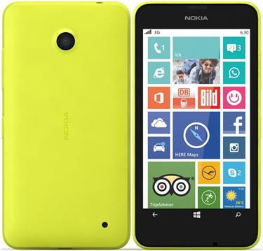 Mobitel Nokia Lumia 630 SS, žuti