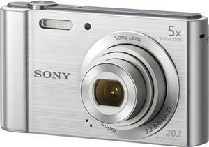 Digitalni fotoaparat Sony DSC-W800S, srebrni