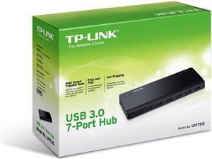 TP-Link UH700, 7-ports USB 3.0 hub