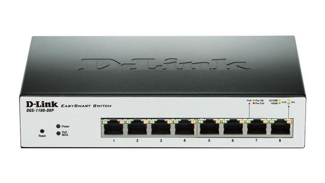 D-Link switch web upravljivi, DGS-1100-08P