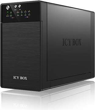 Eksterno kućište ICY BOX IB-RD3620SU3, 3.5'', RAID, SATA I II III, USB 3.0, eSATA, crno