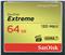 Memorijska kartica SanDisk 64GB Extreme Compact Flash (CF) 120MB/s, 85MB/s write, UDMA7, SDCFXSB-064G-G46