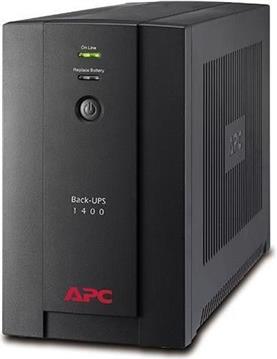 Neprekidno napajanje APC BACK-UPS 1400VA, 230V, AVR, Schuko Sockets BX1400U-GR