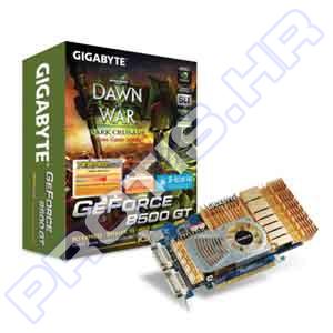 VGA Gigabyte PCI-E nVidia GeForce 8500GT 256MB, 1xD-Sub, DVI-I