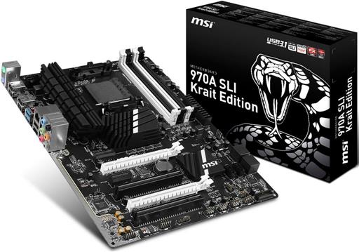 Matična ploča MSI 970A-SLI Krait Edition, AM3+, D3 U3.1, SLI
