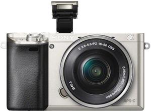 Digitalni fotoaparat Sony Alpha 6000 + objektiv 16-50mm, srebrni