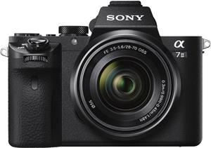 Digitalni fotoaparat Sony Alpha 7 II + objektiv 28-70mm, crni