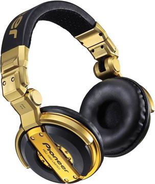 DJ slušalice Pioneer HDJ-1000-G zlatne