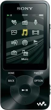 Walkman MP3 Sony NWZ-E585/B + slušalice MDR-ZX610AP/B