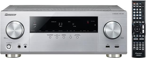 AV prijemnik Pioneer VSX-529-S srebrni