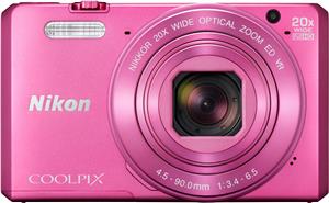 Digitalan fotoaparat Nikon COOLPIX S7000 Pink
