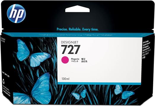 HP 727 130-ml Magenta Designjet Ink Cartridge