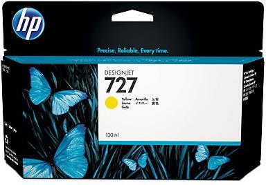 HP 727 130-ml Yellow Designjet Ink Cartridge