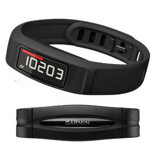 Garmin Vivofit 2 Black Fitness Activity Tracker with Heart Rate Monitor