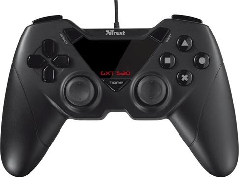 Gamepad TRUST GXT 530, USB, za PC, PS3, crni