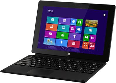Tablet računalo I.ONIK TW Series 1, 10.1'' IPS, Intel Z3735 QuadCore 1.83GHz, 2GB RAM, 16GB Flash, WiFi, BT, HDMI, kamera, Windows 8.1, Office 365, crno + tipkovnica + futrola