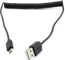 Roline USB2.0 kabel TIP A(M) na Micro USB B(M), spiralni, 1.0m