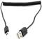 Roline USB2.0 kabel TIP A(M) na Micro USB B(M), spiralni, 1.0m