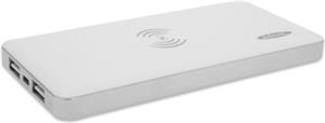 Powerbank Ednet 8000 mAh, wireless, bijeli