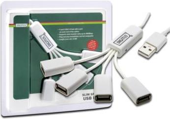 USB 2.0 HUB Digitus Spider HUB, 4-port