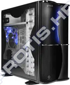 Kućište Thermaltake mid tower Soprano DX, VE7000BWS, bez PS, crno