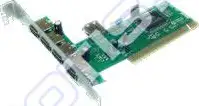 Adapter PCI=>USB Asonic USB2.0 kont, 4ext, 1inter port, bulk