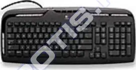 Tipkovnica Logitech Media PS/2