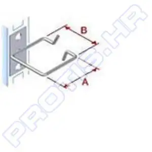 LAN Kabel aranžer, Hor.poz., 40x40, RAX-D4-X44-X3, RAX-D4-X44-X3