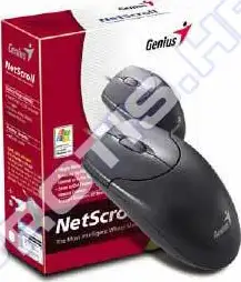 Miš Genius NetScroll 120, opt, crni, PS/2