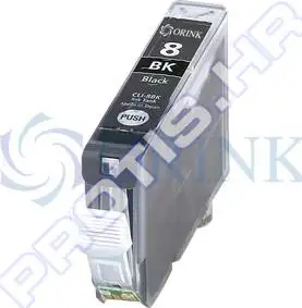 Tinta Orink Canon CLI-8BK, crna(bez mikročipa)