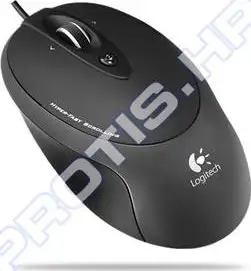 Miš Logitech RX1500 Hyper Scroll Corded Laser Mouse crni USB